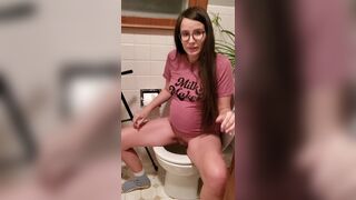 When you're pregnant you pee CONSTANTLY